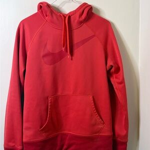 Nike Womens Dark Pink Hoodie Sweater